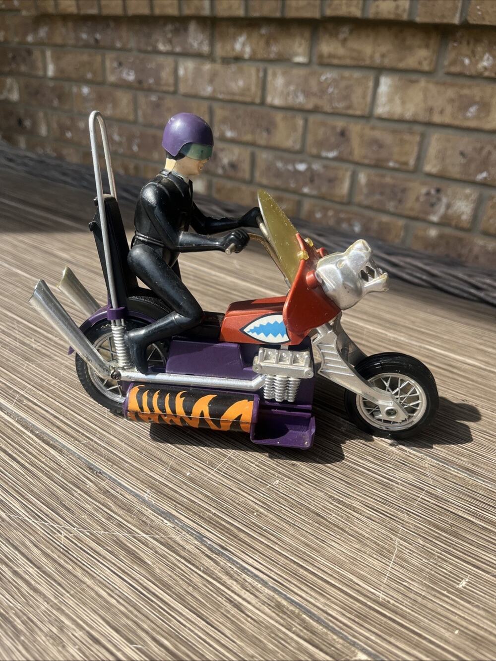 Vintage action figure SCREAM'N DEMONS PROTOTYPE motorcycle Hasbro toys 1971 RARE